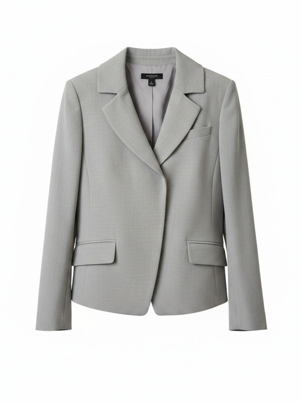 Ann Taylor Light Gray Tailored Blazer - Size 8